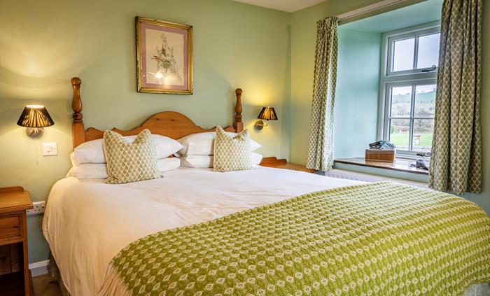 Double ensuite room on the first floor.